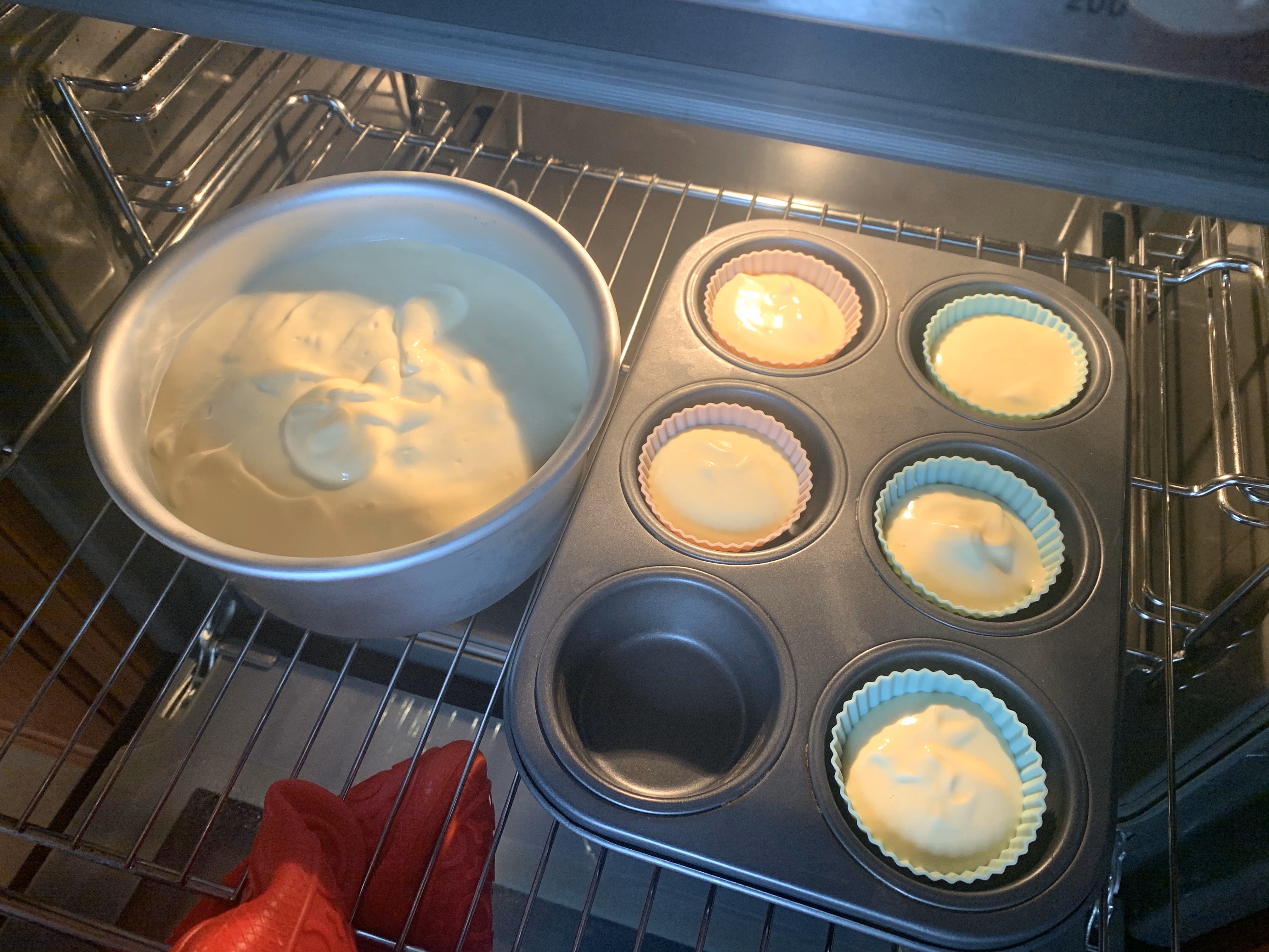 拥有芝士蛋糕风味的无油【酸奶蛋糕】低卡早餐(6寸)的做法 步骤4