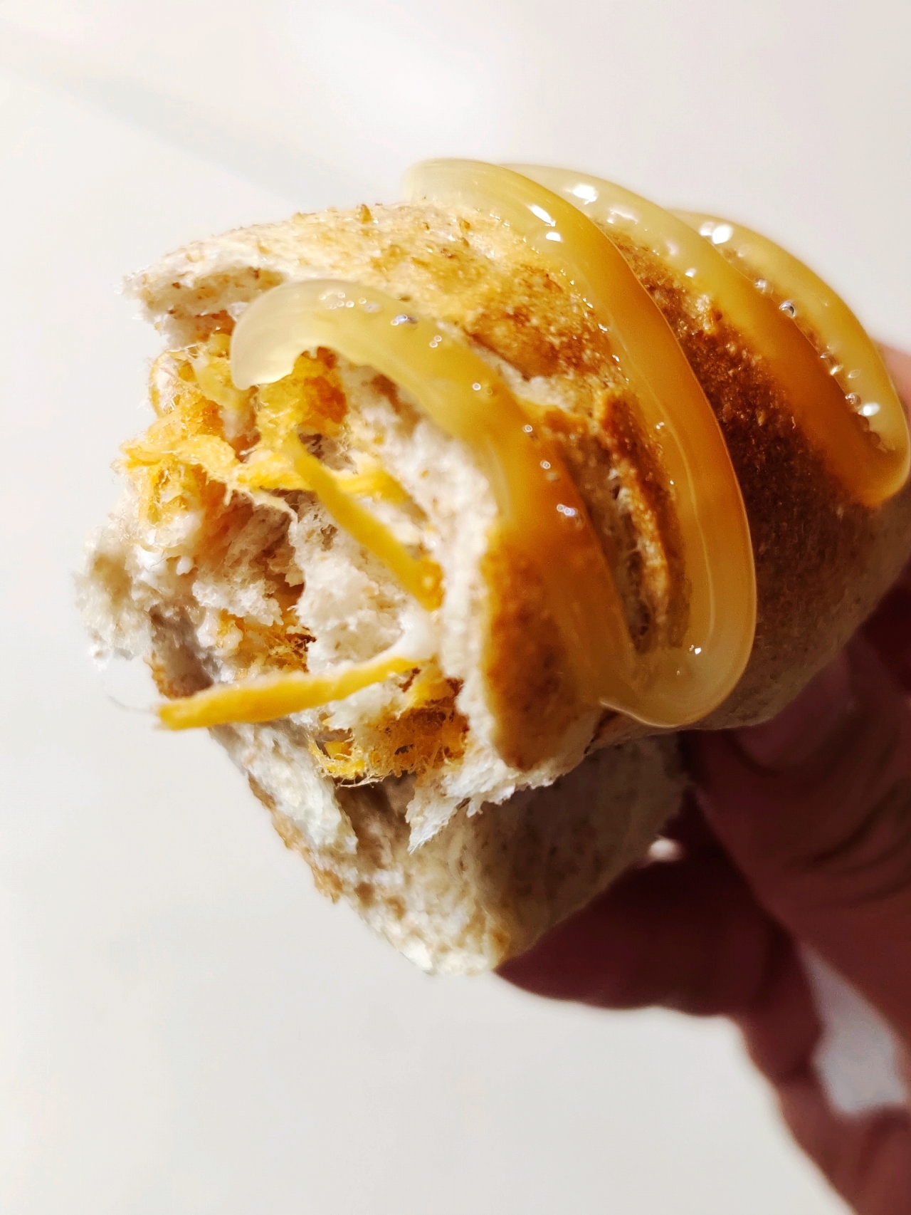 百搭易做的全麦汉堡胚🍔（面包机揉面）