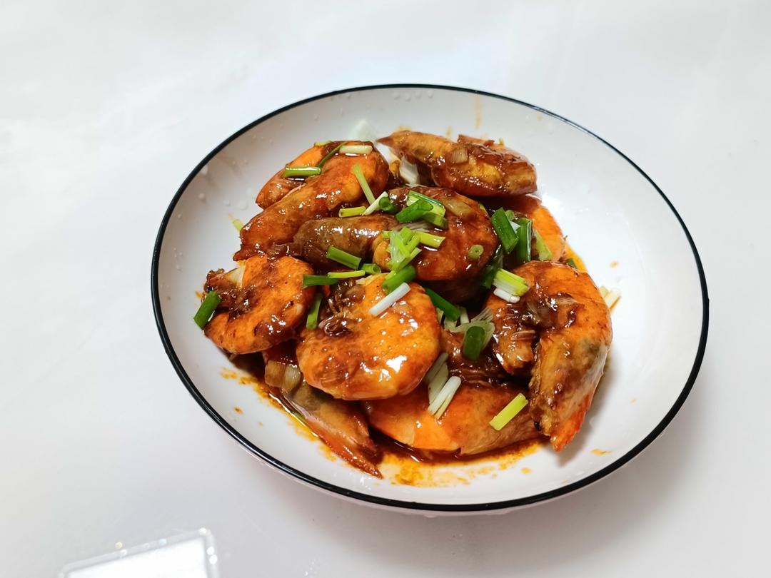 家庭版油焖大虾