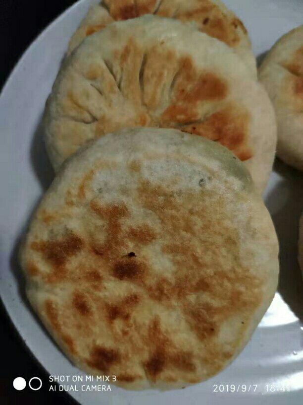 薄皮韭菜饼
