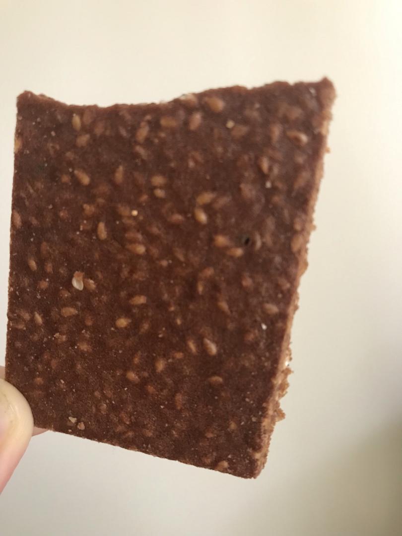 芝麻薄脆饼干，一步操作，超级简单