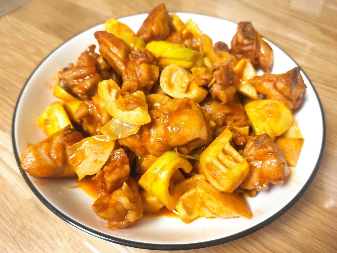 鸡肉炒笋片