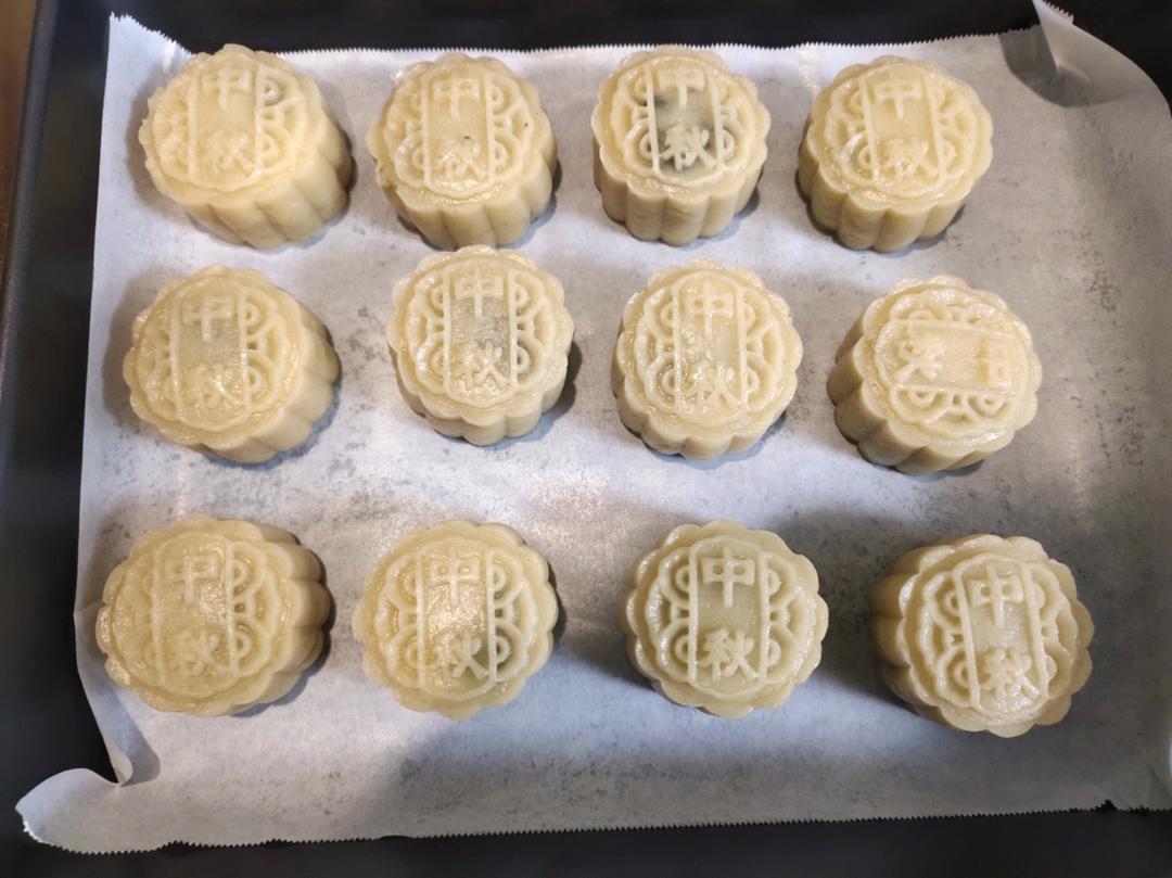 老式月饼（不加转化糖浆的酥皮月饼）