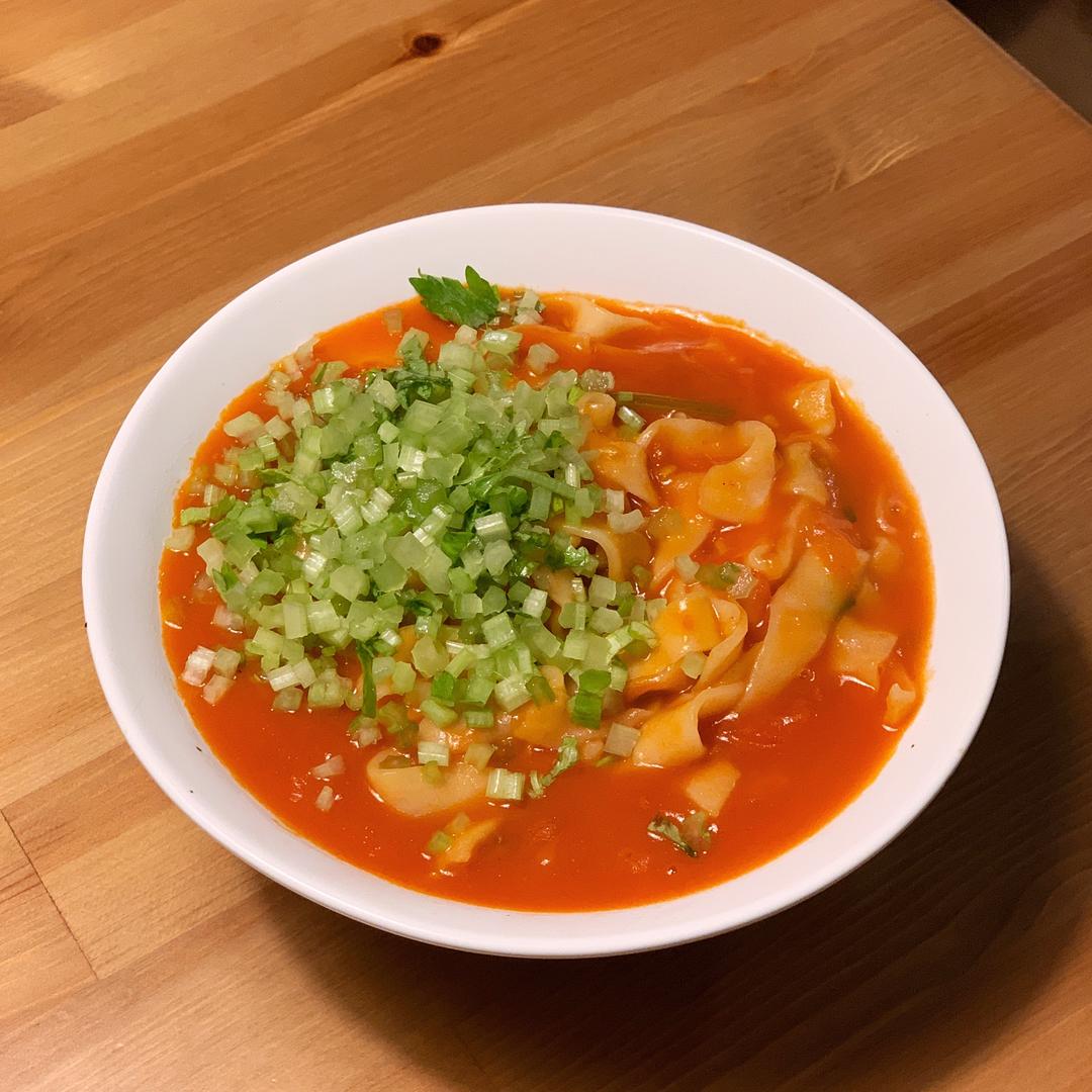 海底捞番茄火锅面 西红柿面（茄汁爱好者的福音）的做法