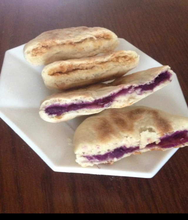 紫薯烙饼
