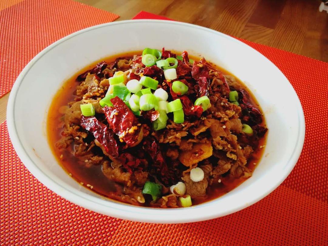 水煮牛肉