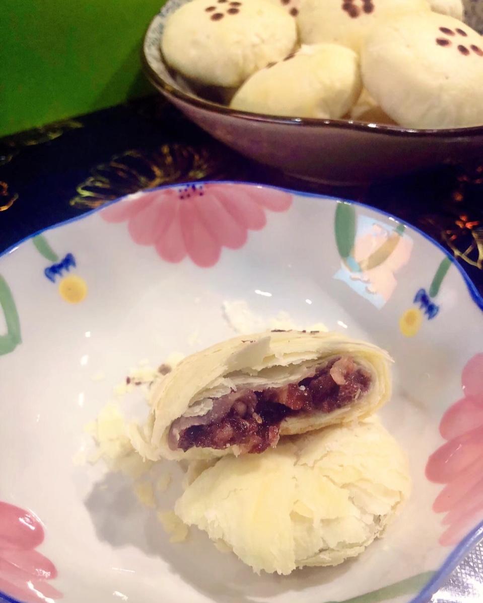 玫瑰鲜花饼