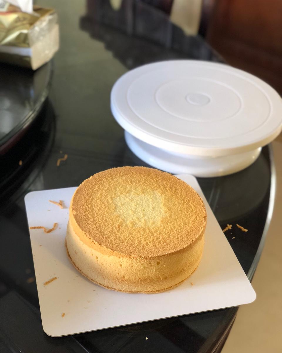 6寸戚风蛋糕（2蛋）