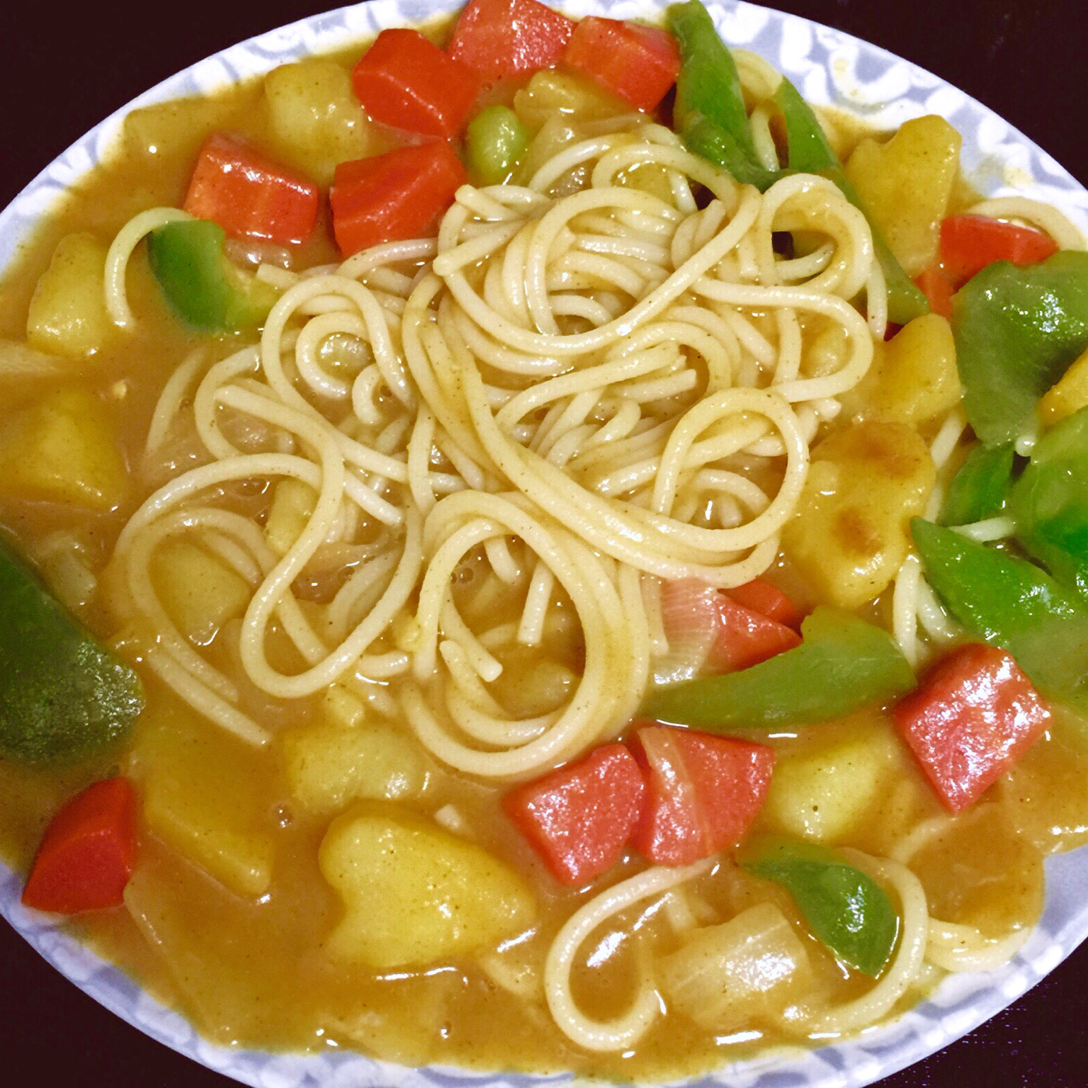 咖喱意面
