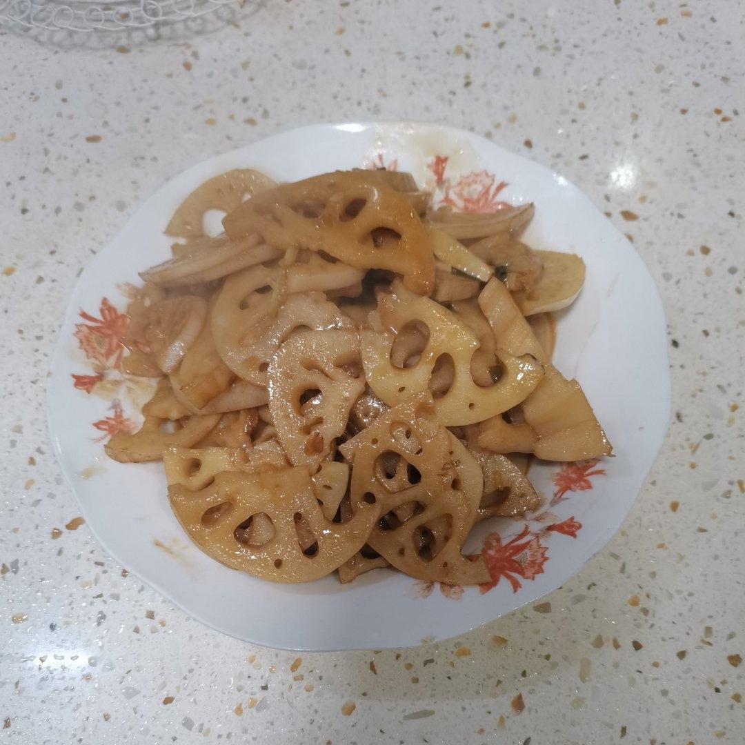 最简单味道惊艳的糖醋藕片