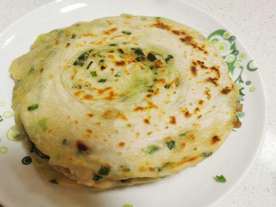 快手懒人版葱油饼❗️㊙️简单易做❗️超级酥脆❗️