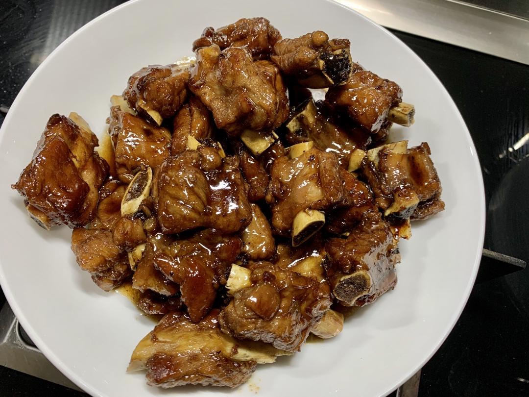 糖醋排骨/糖醋小排（不放油）（12345口诀做出正宗上海本帮）
