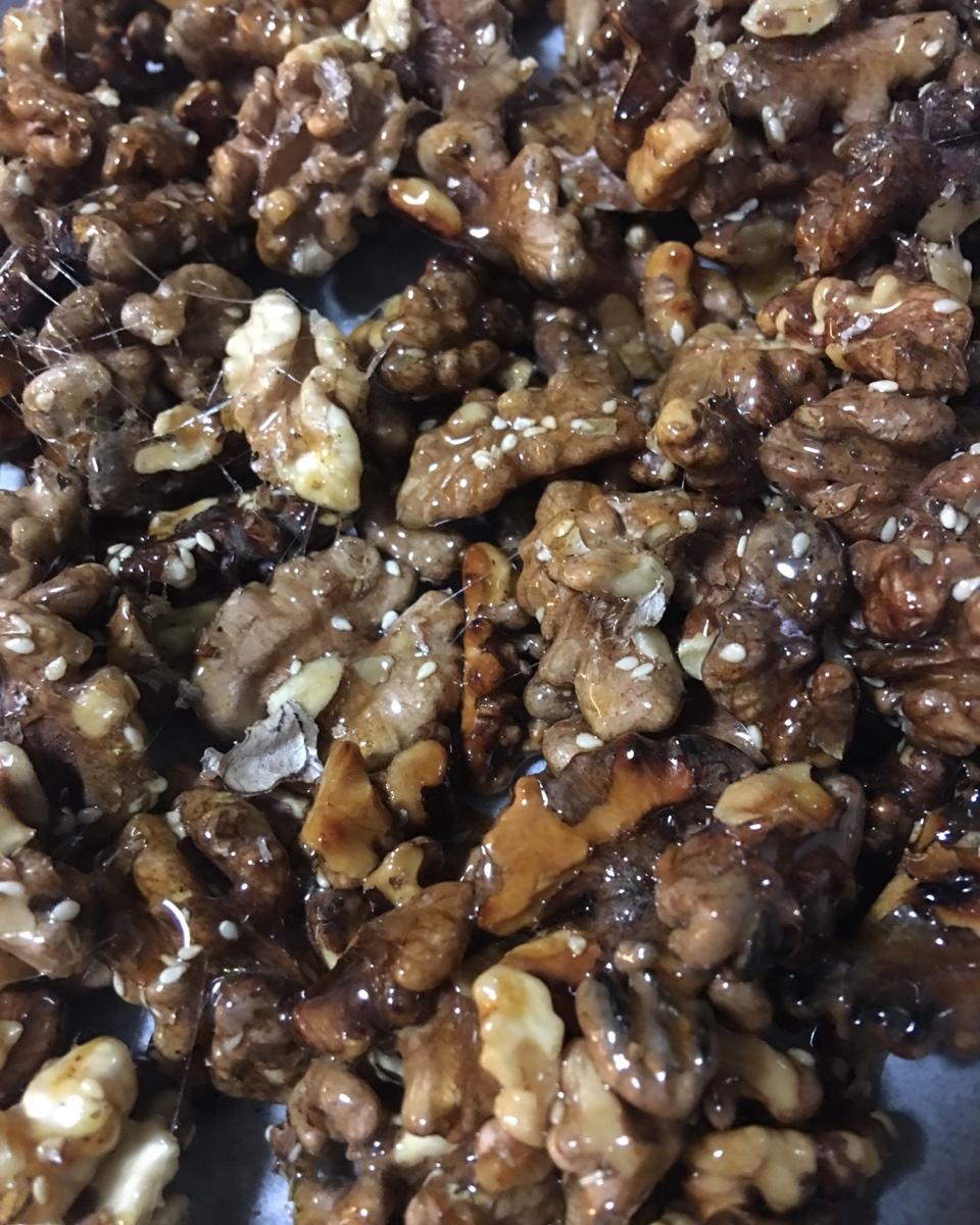 【琥珀核桃仁】冰糖无油不粘手