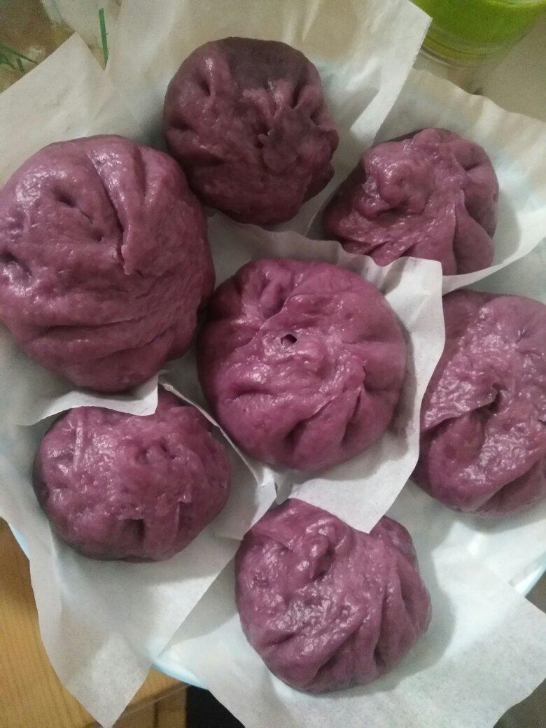 紫薯包子