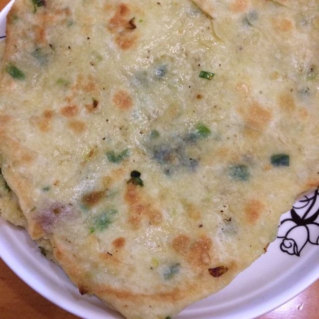 自制葱油饼