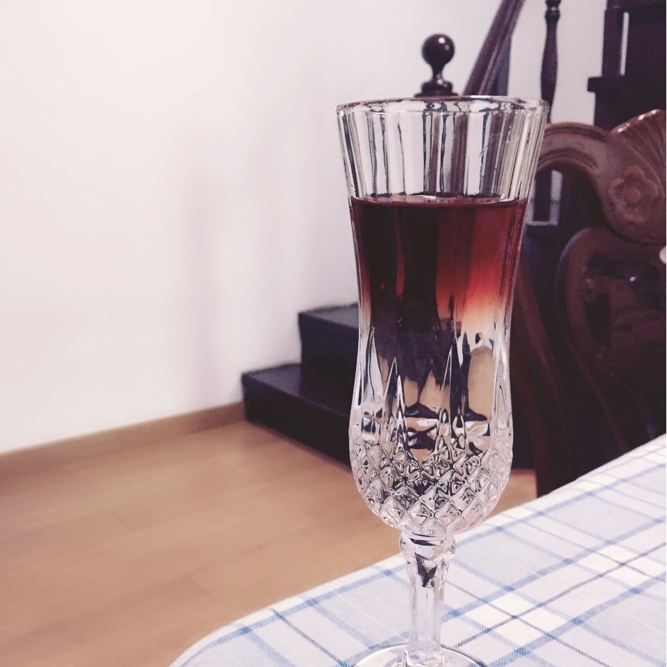 紫色梦幻鸡尾酒