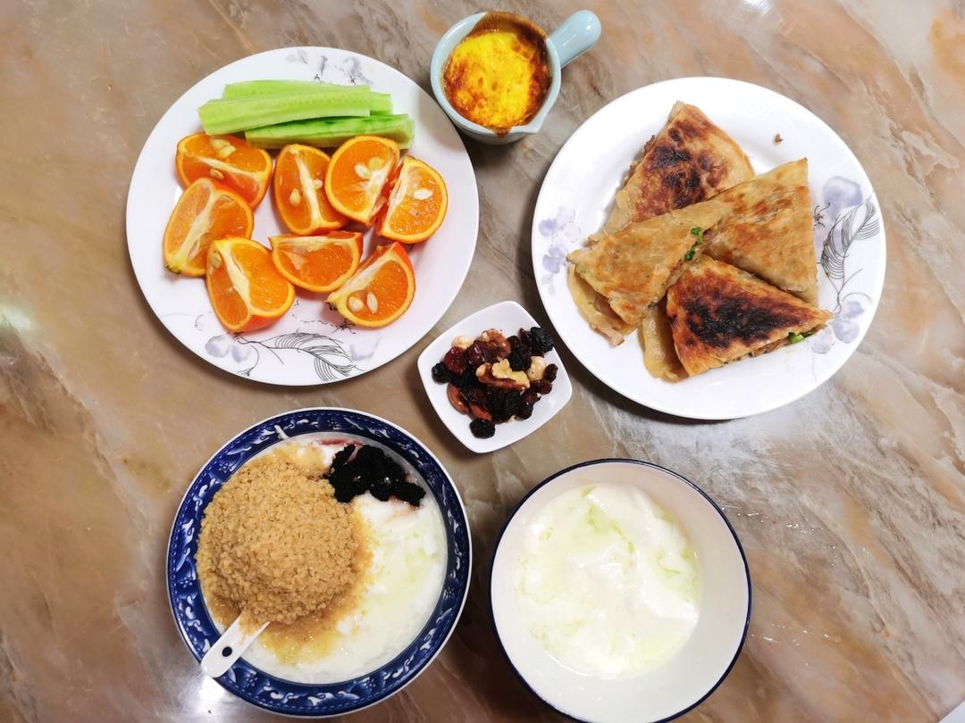 三分钟就可以做好孩子的早餐（手抓饼）