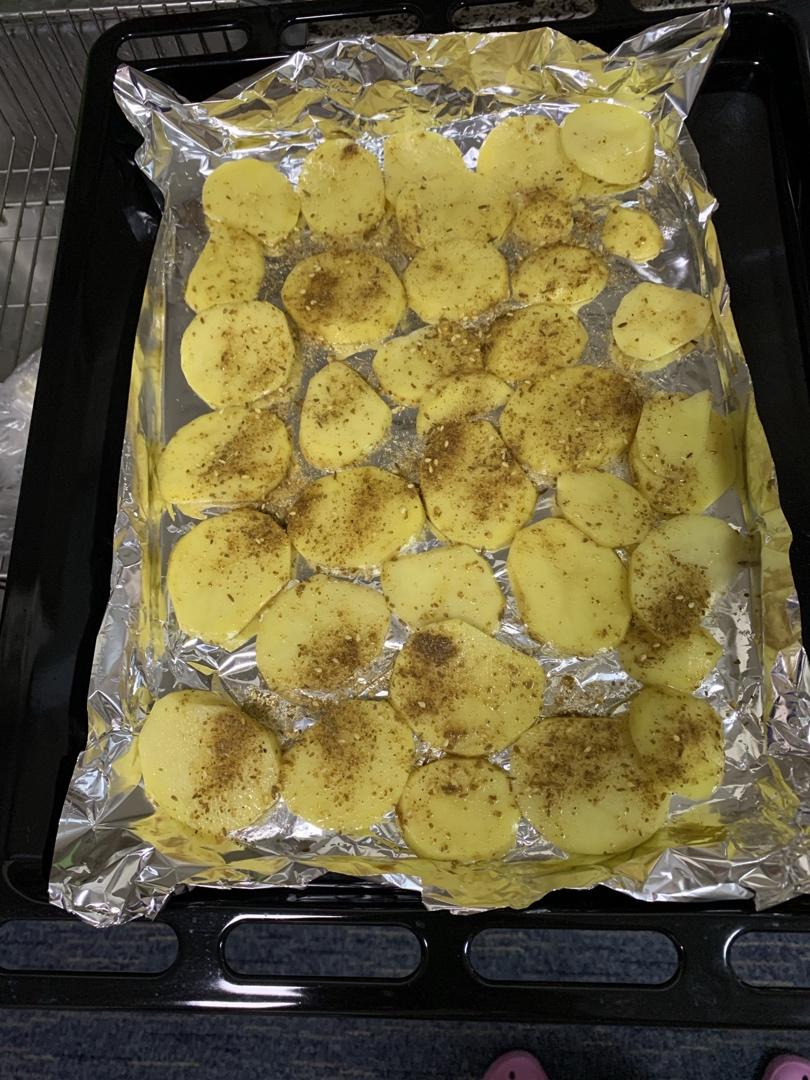 烤土豆片