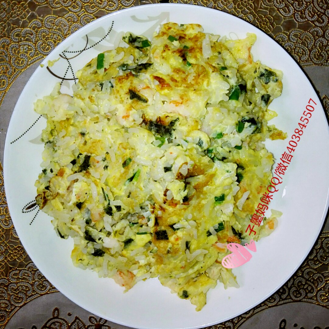 鸡蛋米饭煎饼