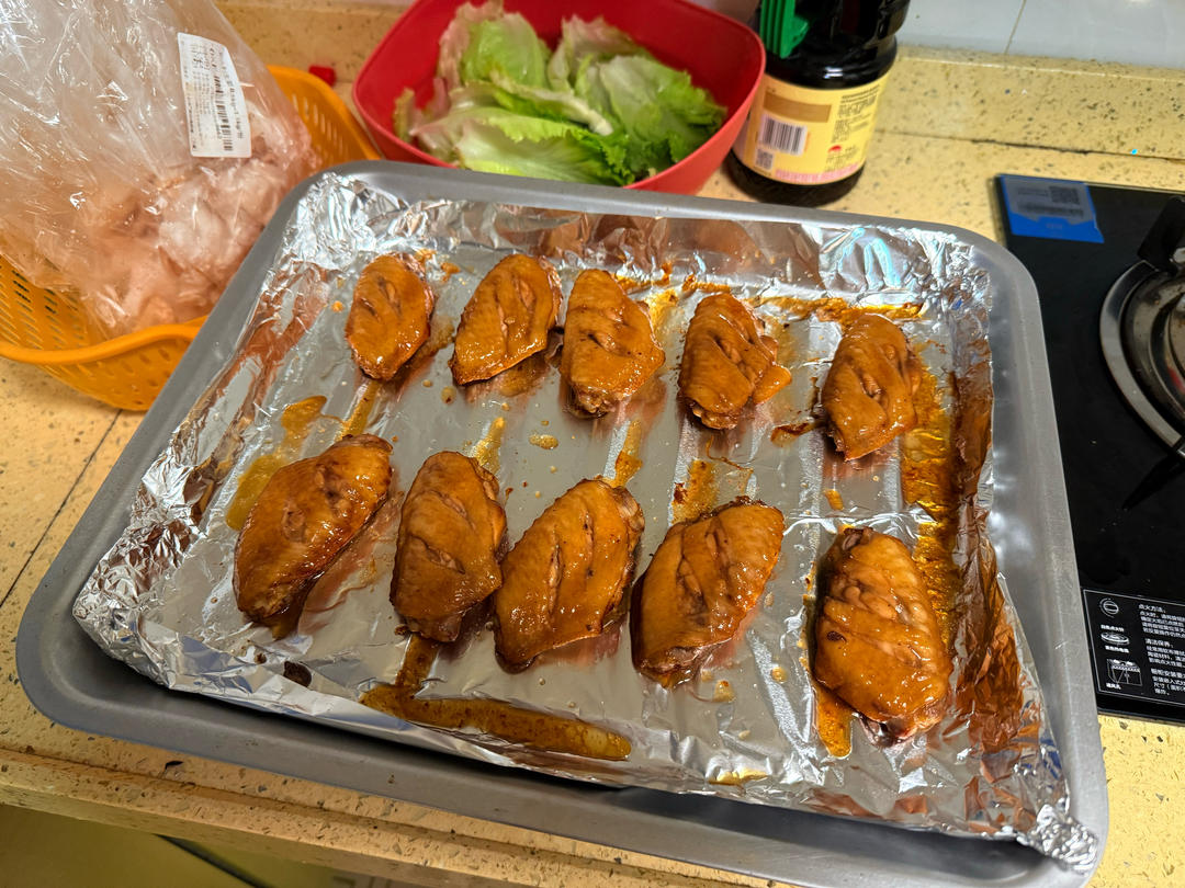 烤鸡翅烤箱版（宝宝最爱吃）