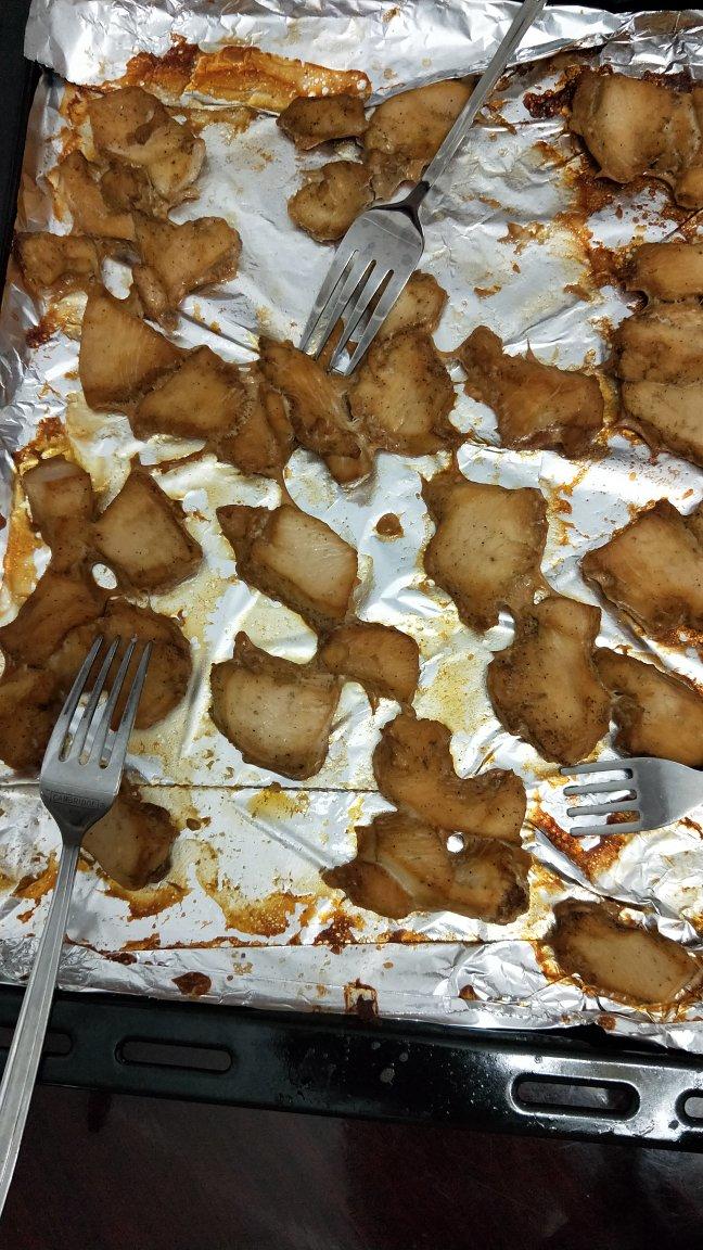 减脂餐002-烤箱版烤鸡胸肉