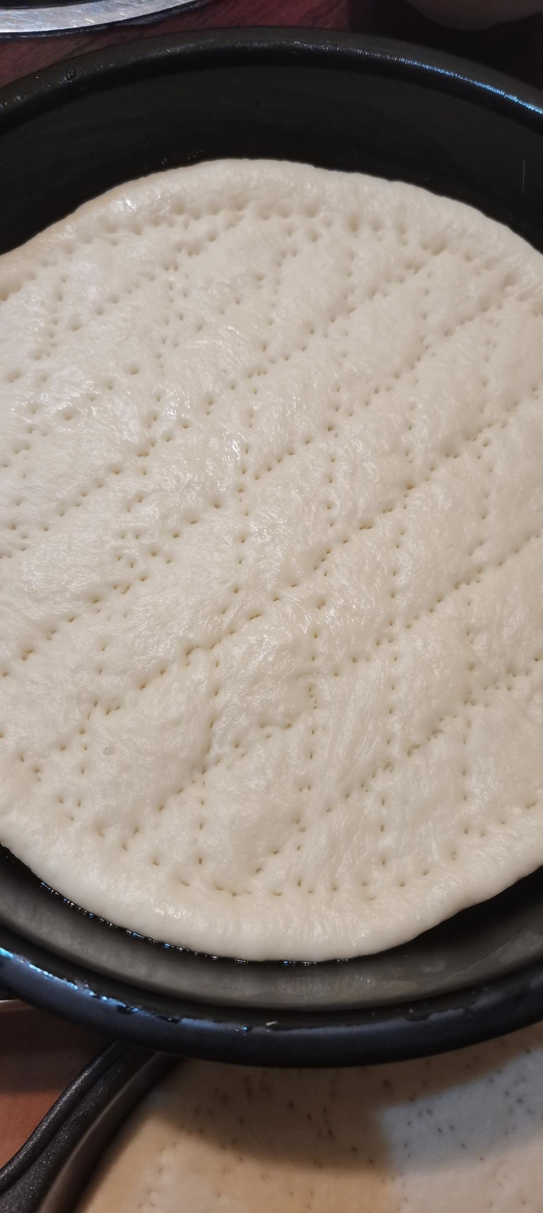 8寸披萨饼皮做法（🉑️厚🉑️薄，🉑️脆🉑️软）4张