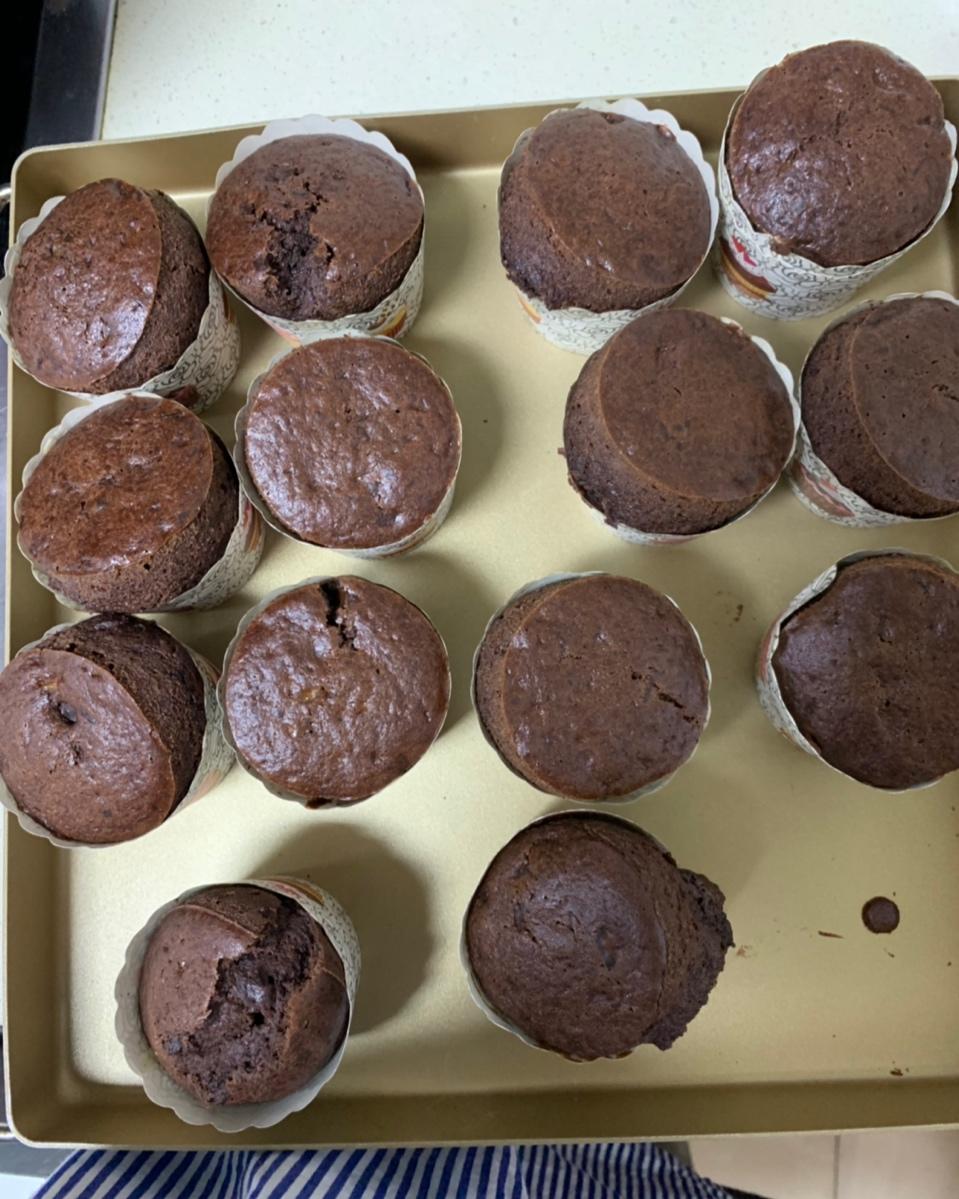 香蕉巧克力马芬