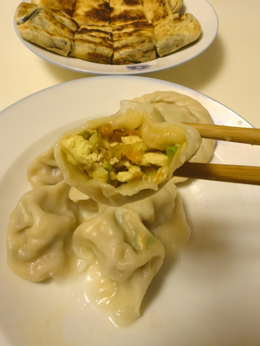 西葫芦鸡蛋饺子🥟