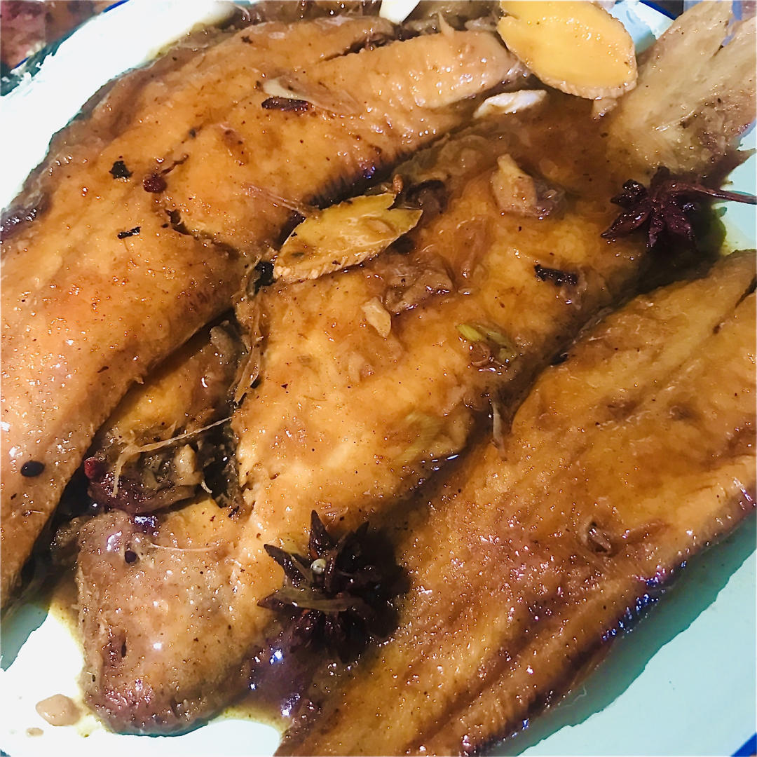 天津特色-红烧鳎目鱼（塔嘛鱼）/家熬塔嘛鱼