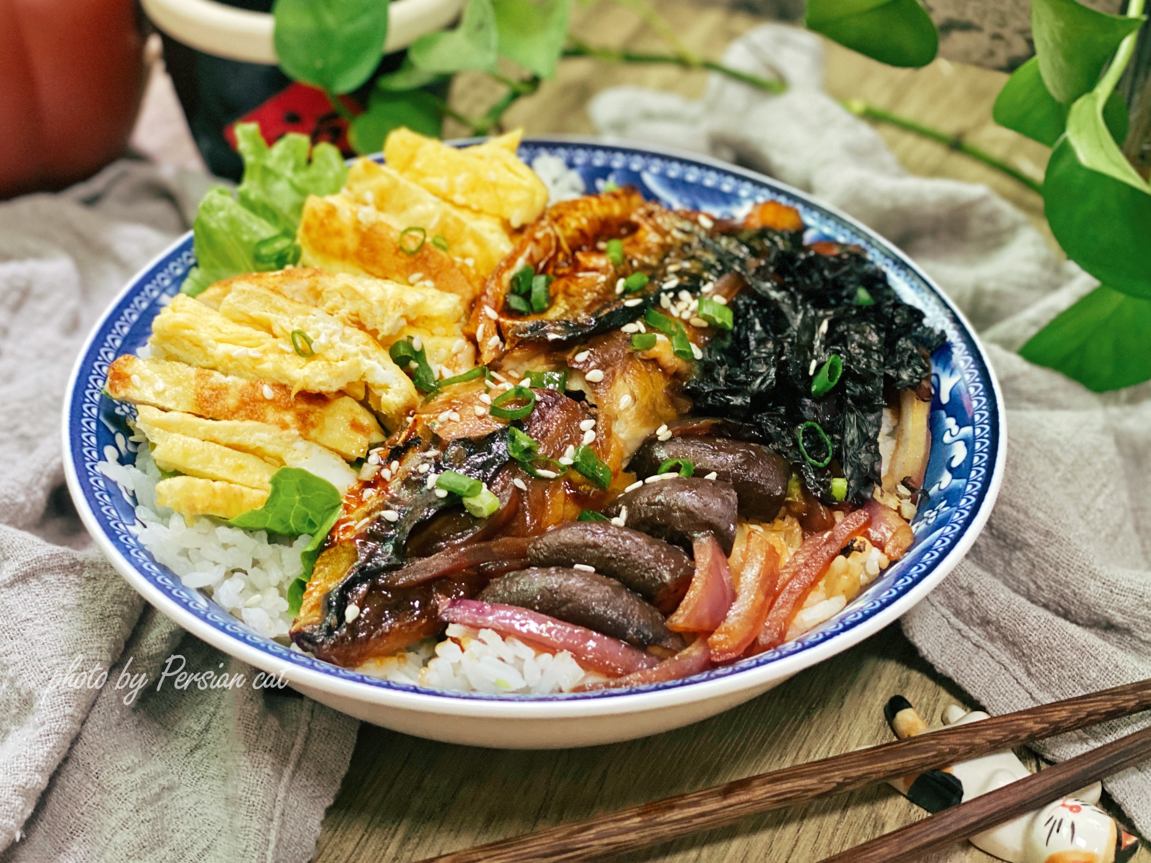 日式定食简餐-照烧青花鱼盖浇饭的做法 步骤18