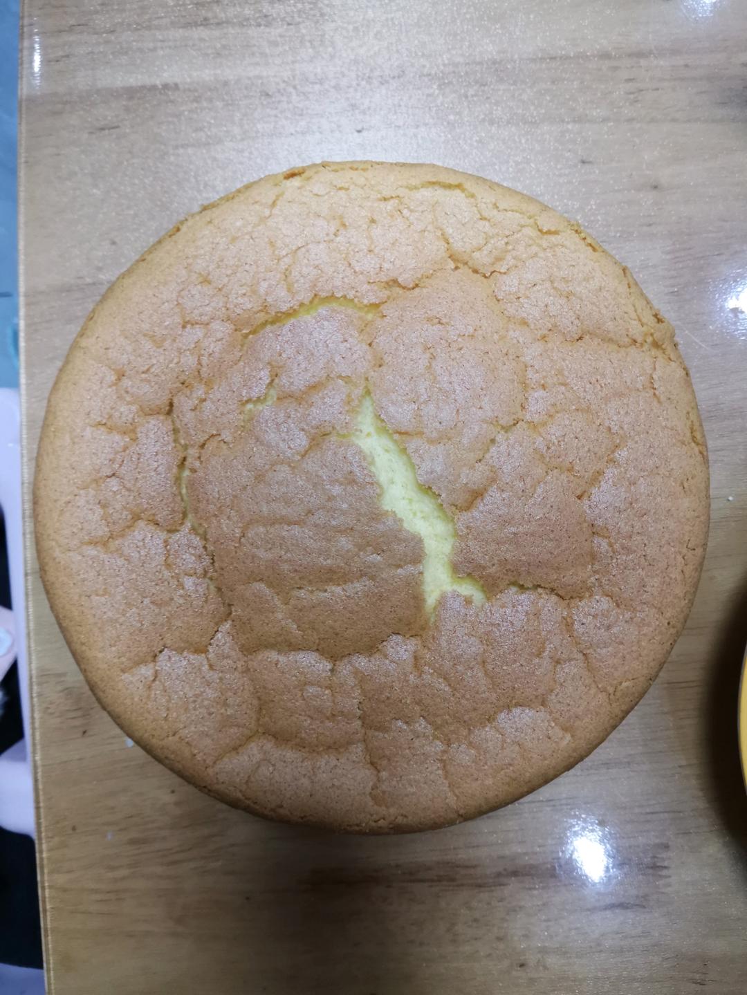 超柔软6寸戚风蛋糕(附8寸配方)零失败 超详细‼️含操作视频