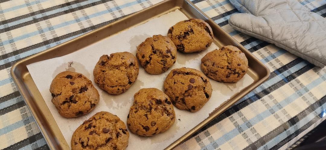 美式巧克力豆厚曲奇