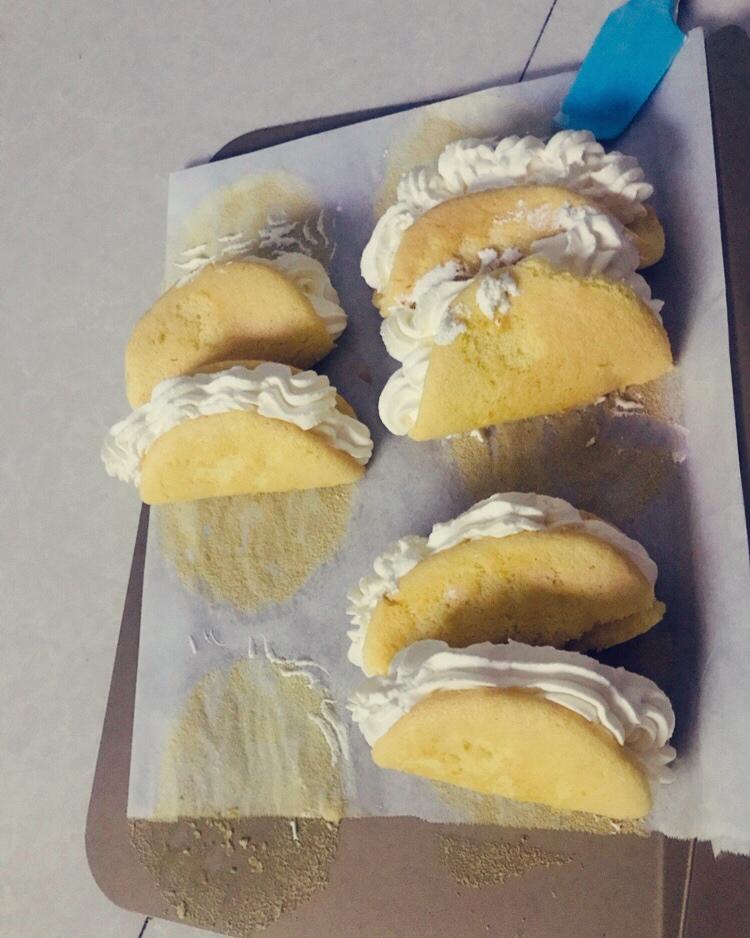 奶油元宝小蛋糕 Yuanbao Cake