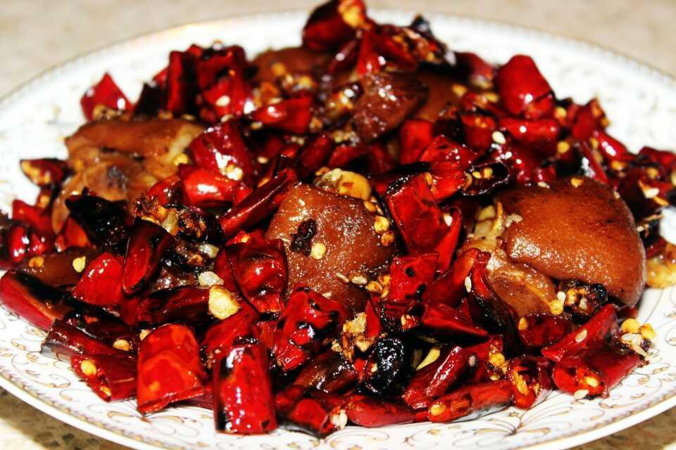 辣子蹄花的做法