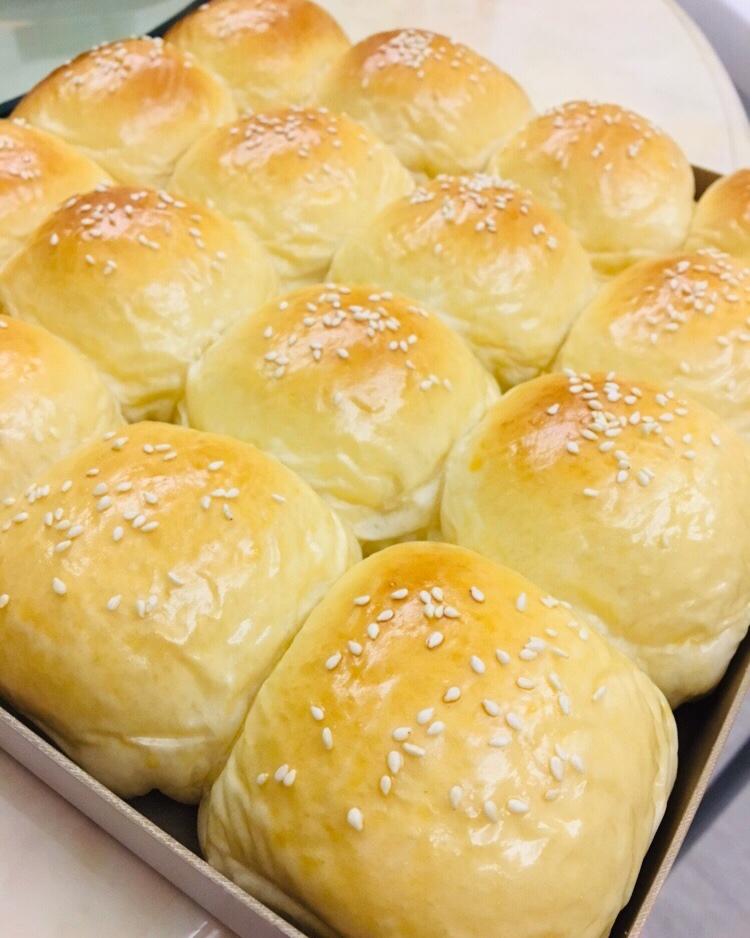 奶黄小餐包-一次发酵超好吃（附快手奶黄馅制作方法）
