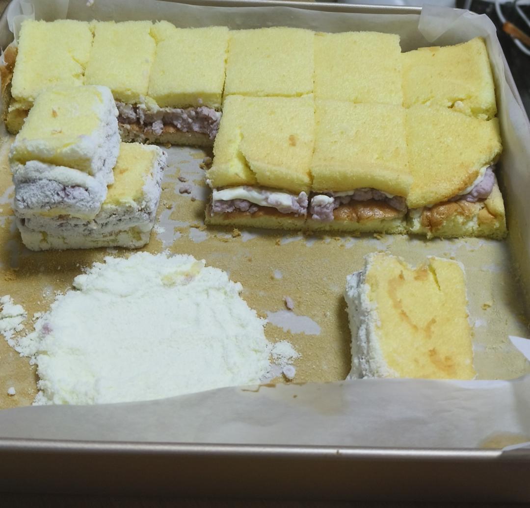 温柔芋泥雪域冰乳酪小贝蛋糕