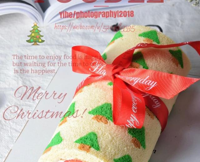 小清新圣诞树蛋糕卷【北鼎烤箱食谱】的做法