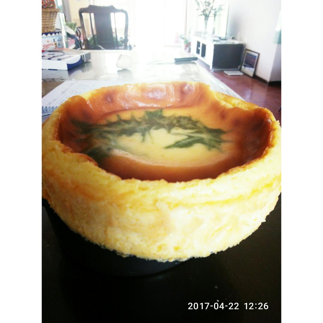 《Tinrry下午茶》教你做烤蓝莓重芝士蛋糕（6寸配方）