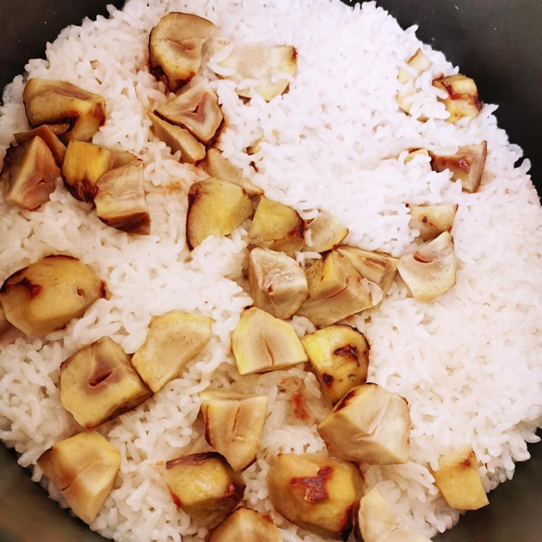 【温情秋冬】核桃栗子饭