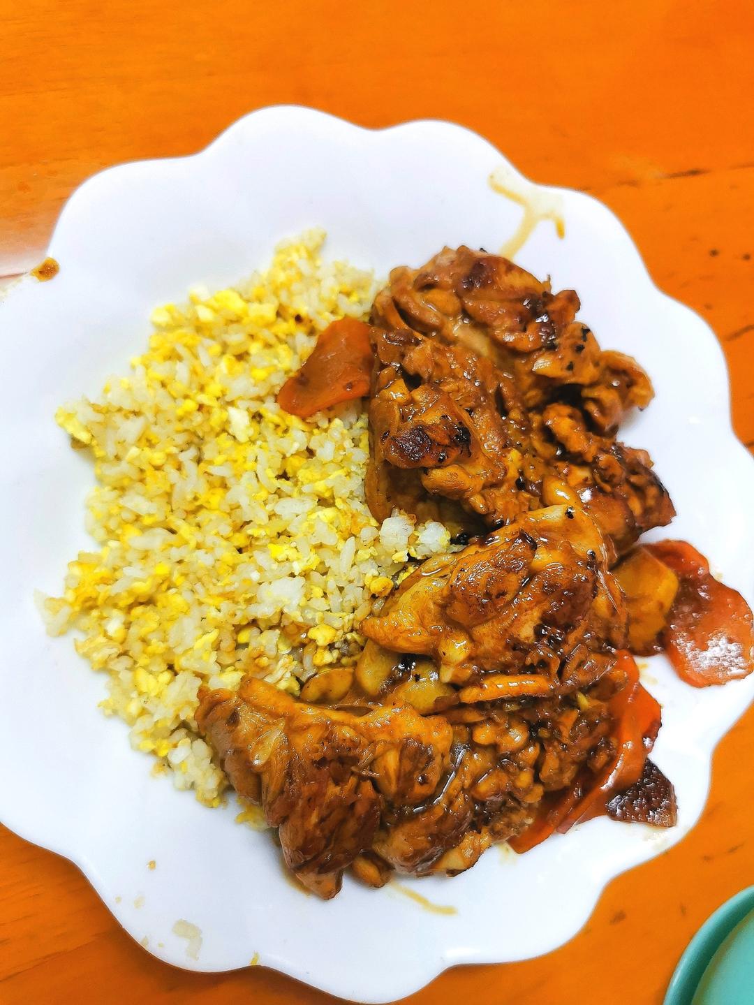 照烧鸡腿饭
