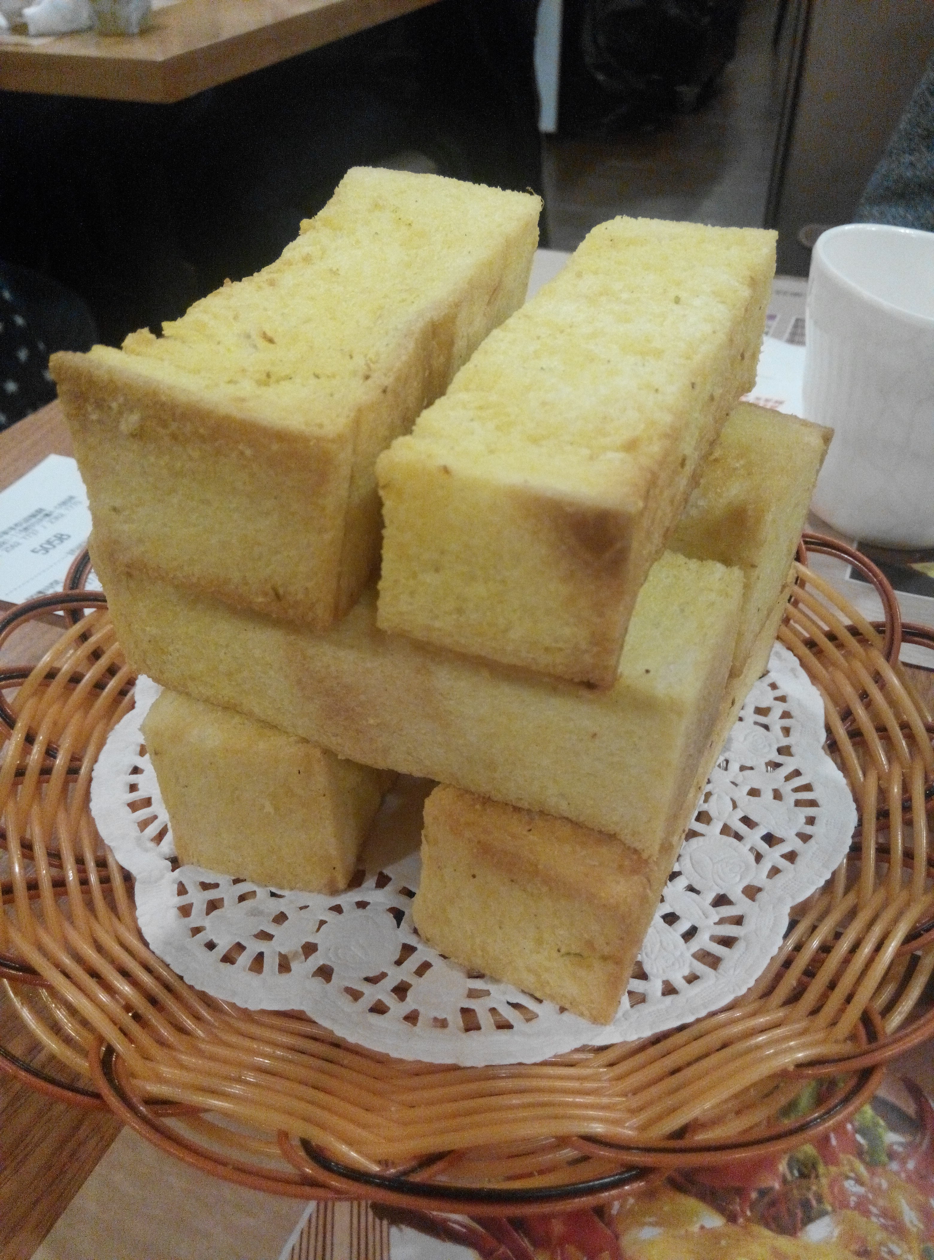 蒜香面包
