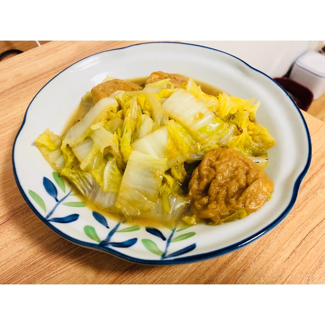 面筋烧白菜