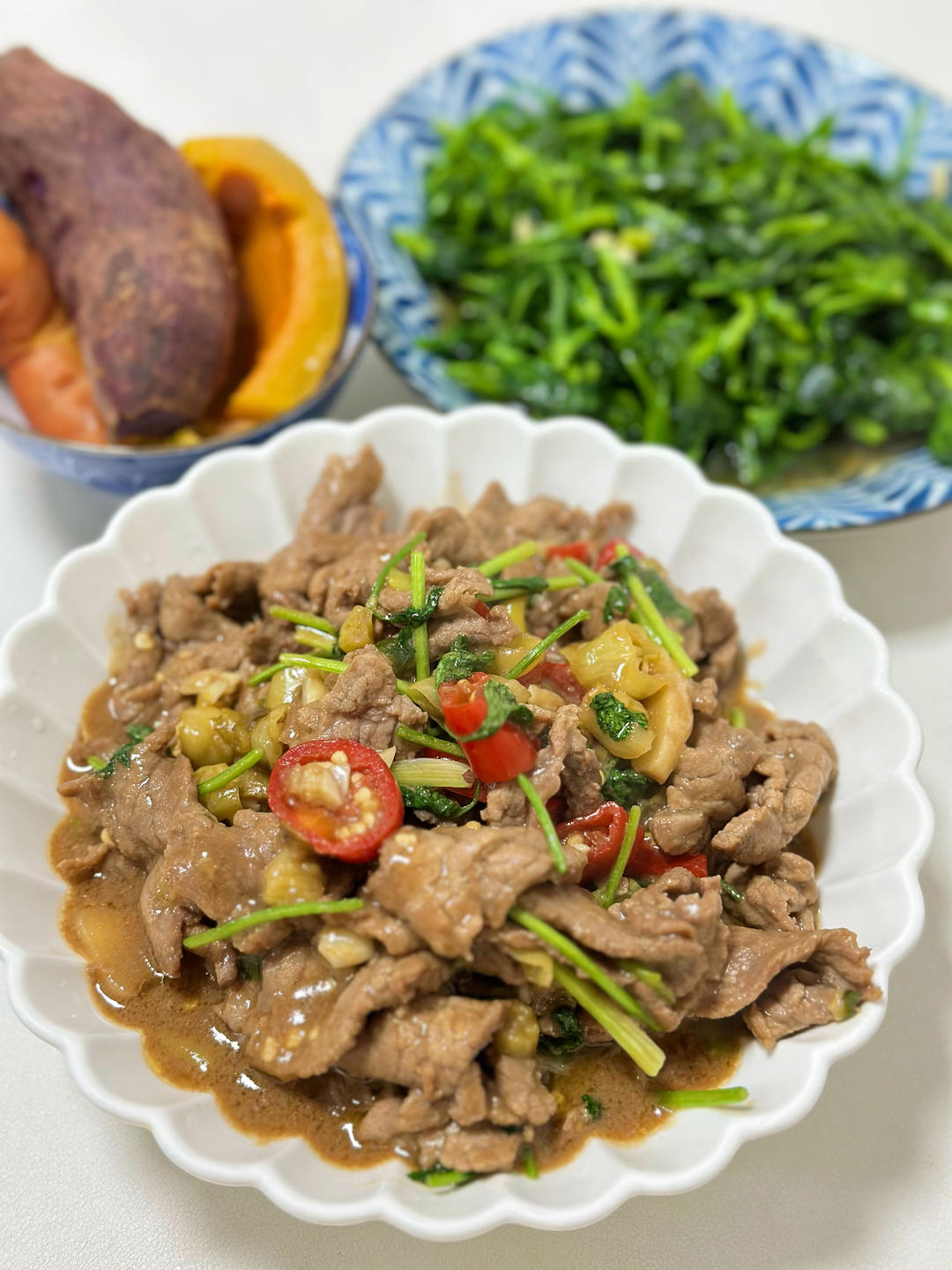 🥙香辣鲜嫩的泡椒牛肉，真的太好吃了，晚上多干了两碗饭🍚🍚，酸酸辣辣开胃的下饭菜