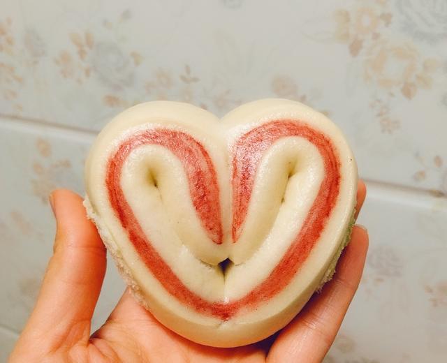 爱心馒头的做法