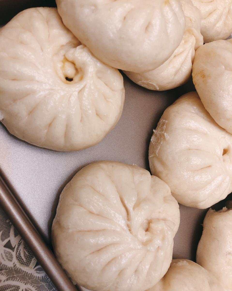 猪肉包子（附视频。一次性发酵。）