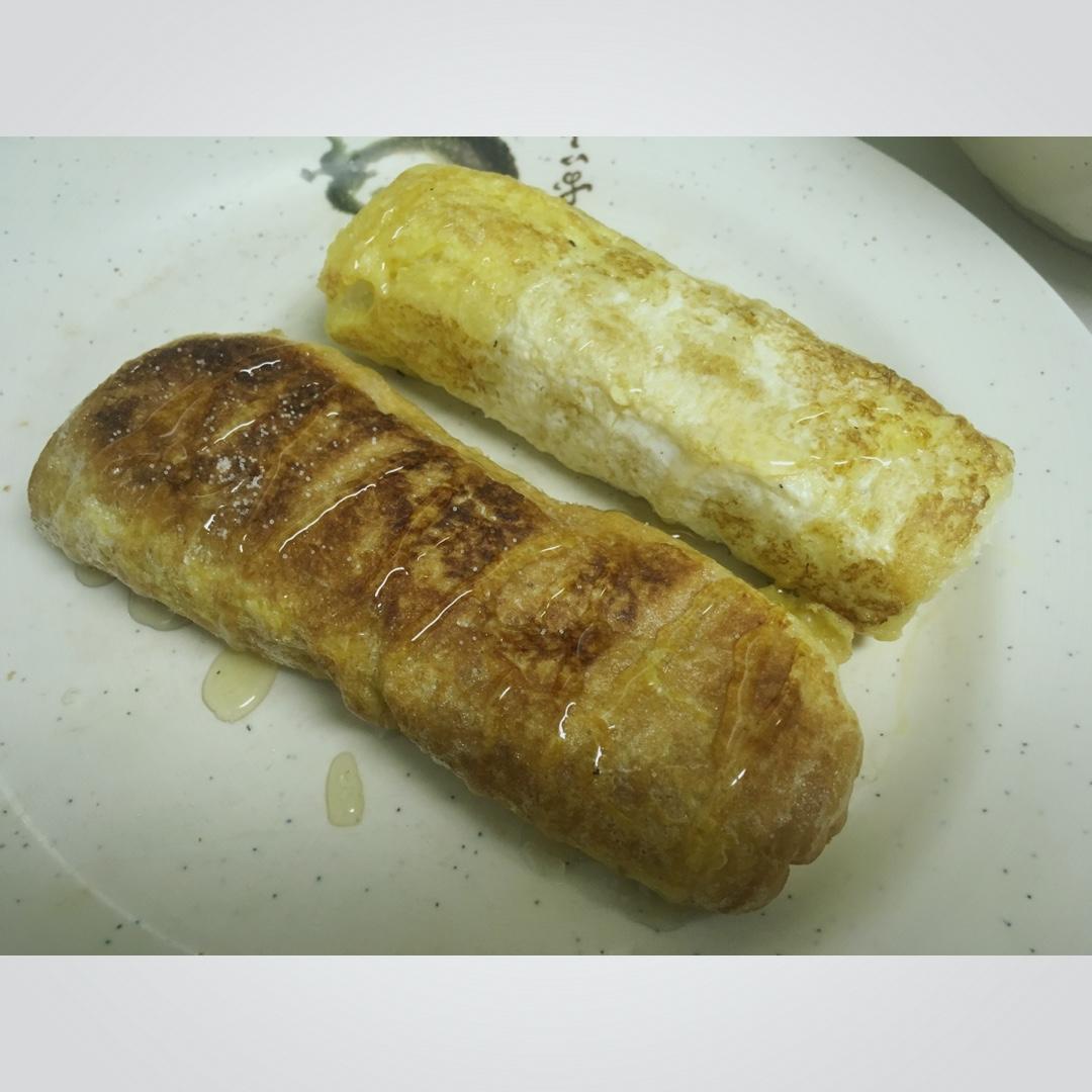 煎吐司香蕉卷