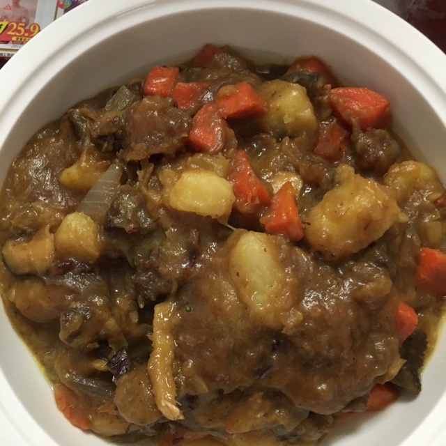 咖喱牛肉土豆