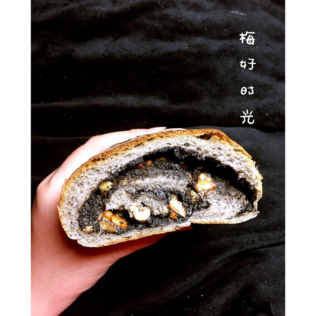 仿85度C家黑谷物核果（中种法）