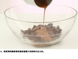 【马卡龙夹馅】咖啡巧克力夹馅的做法 步骤6