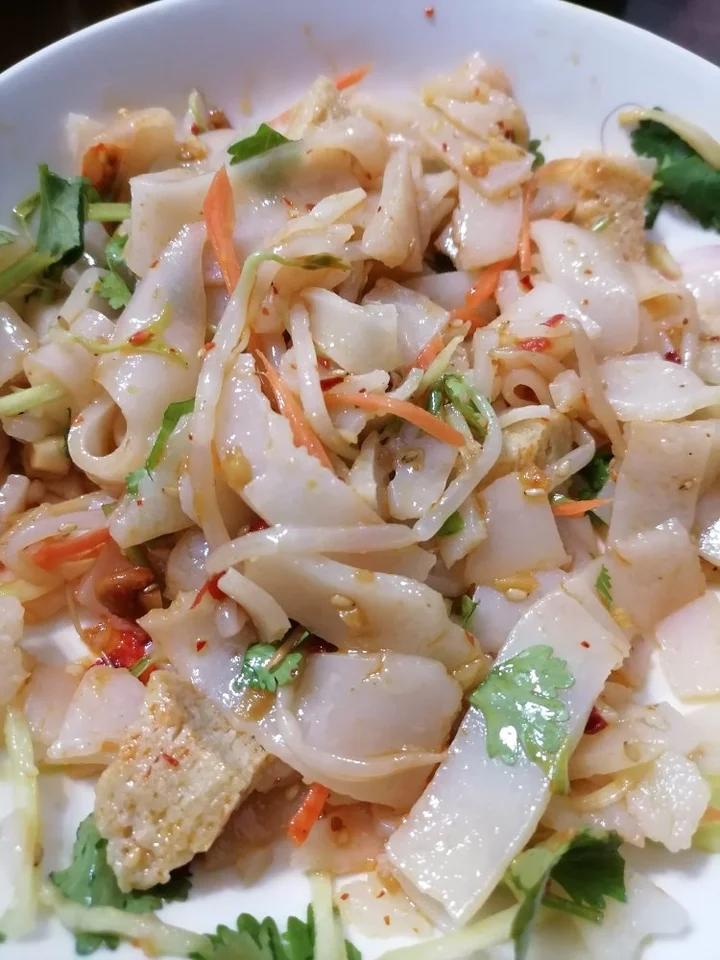 ㊙️第一次做就成功的凉皮儿（附秘制料汁）